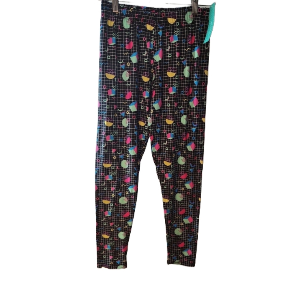 Sweetlegs Plus 90's Geometric‎ Retired Leggings Nwt